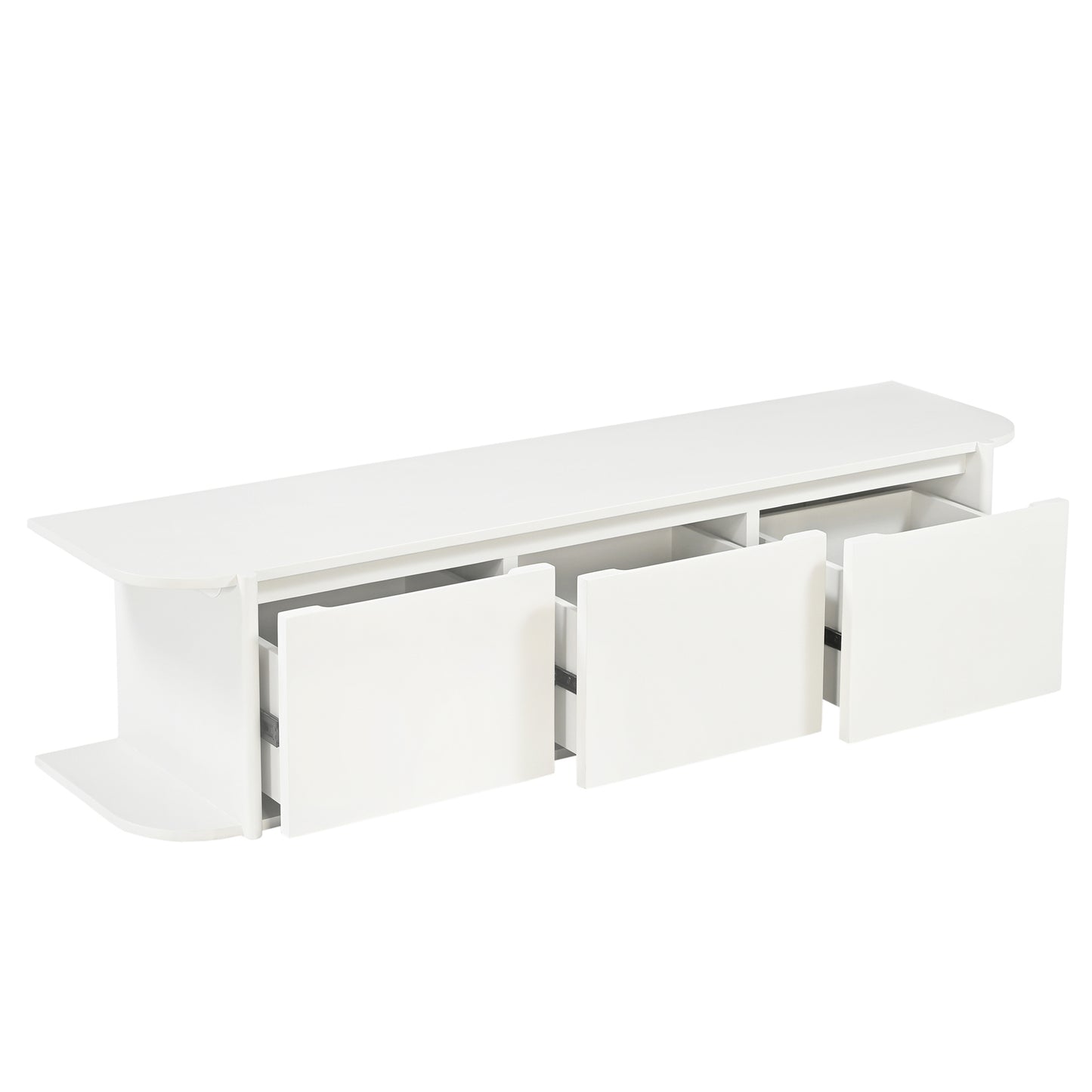 TV meubel Jade zwevend Off White 160 cm