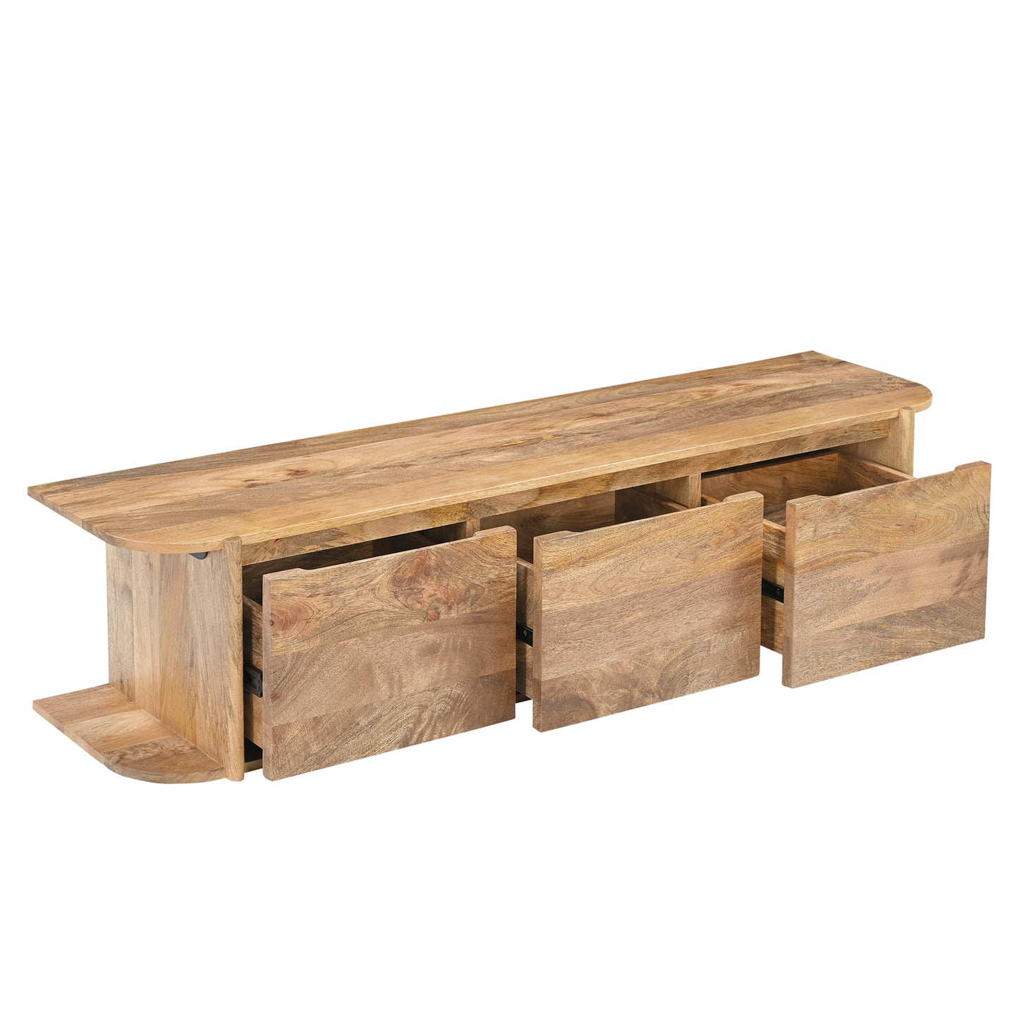 TV meubel Jade zwevend Naturel 160 cm