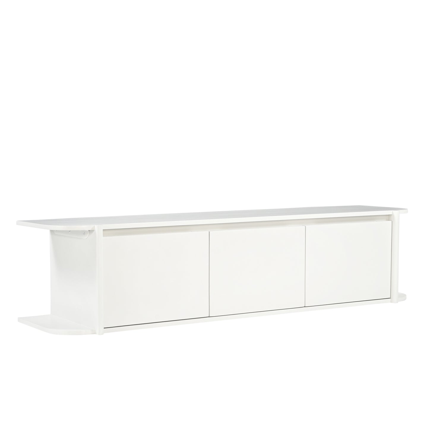 TV meubel Jade zwevend Off White 160 cm