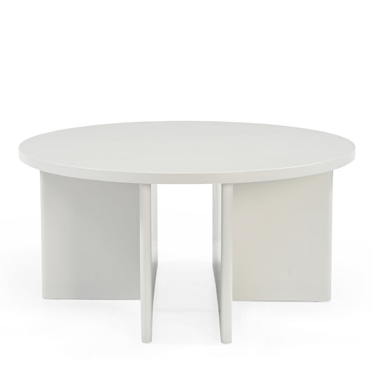 Salontafel Jade Off White 80 cm