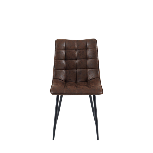 Eetkamerstoel Lucille Dark Brown