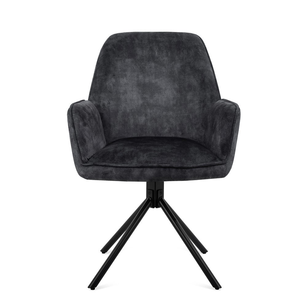 Eetkamerstoel Noah Adore Anthracite