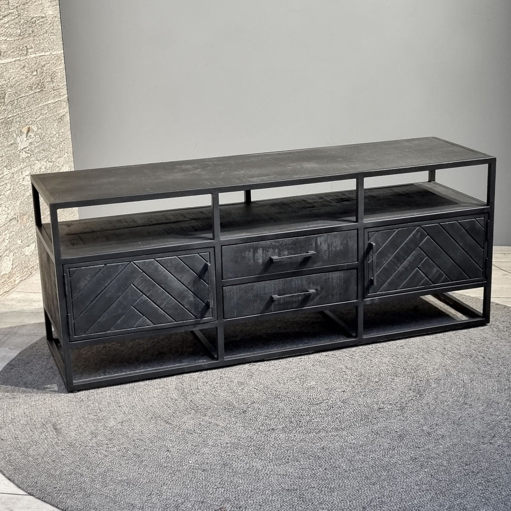 Jax Black Tv-Meubel 150 cm