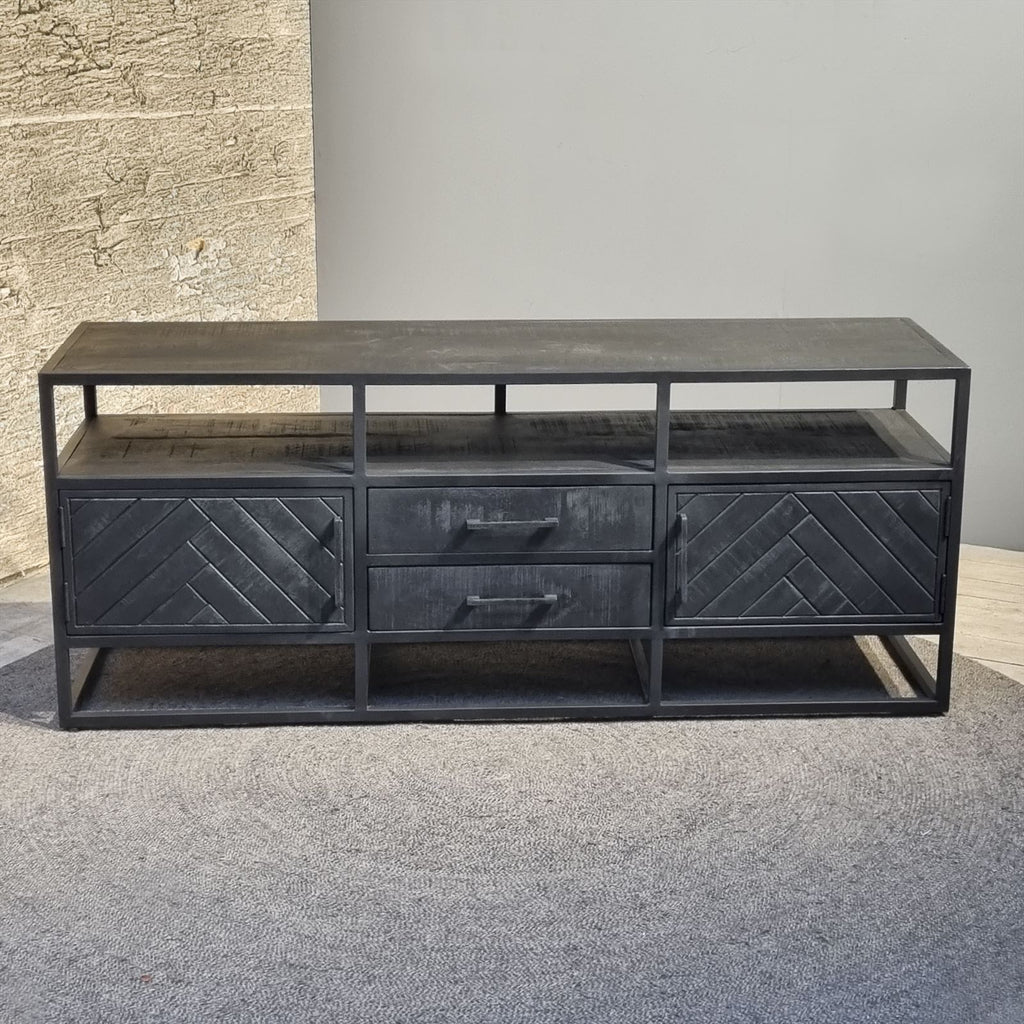 Jax Black Tv-Meubel 150 cm